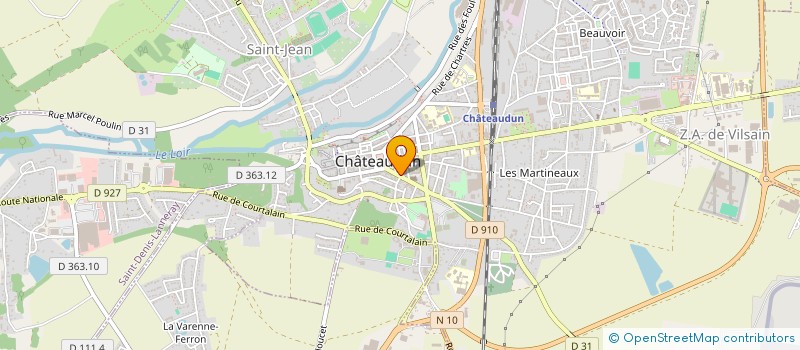 localisation de l'entreprise GO TIME PIZZA à CHATEAUDUN