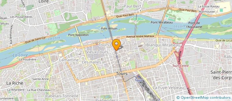 localisation de l'entreprise GO TOURS à TOURS