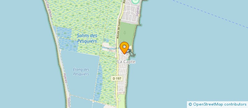 localisation de l'entreprise GO TRANS à HYERES