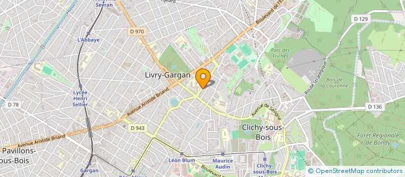 localisation de l'entreprise GO TRANSPORTS  LIVRY-GARGAN