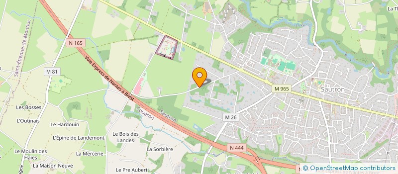 localisation de l'entreprise GO TROC à SAUTRON