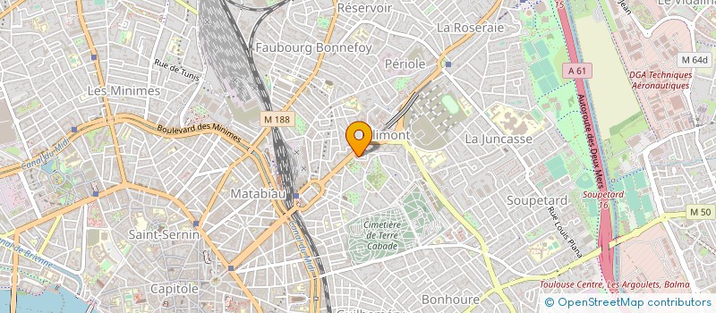 localisation de l'entreprise GO WASH à TOULOUSE