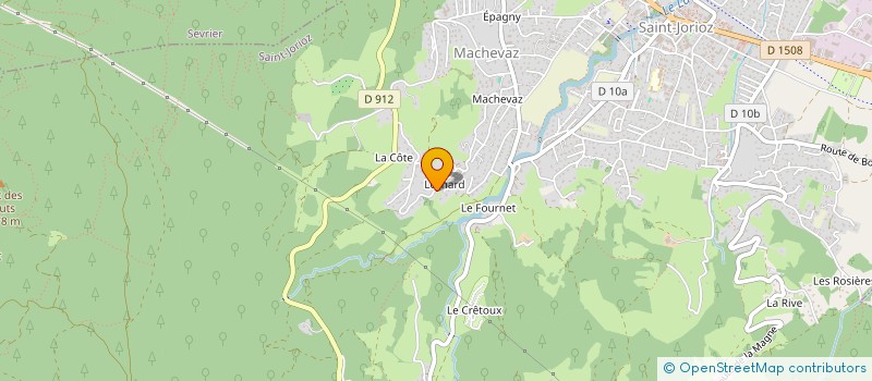 localisation de l'entreprise GO WELL  SAINT-JORIOZ