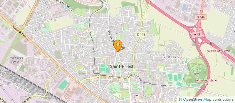 localisation de l'entreprise GO2INNOV  SAINT-PRIEST