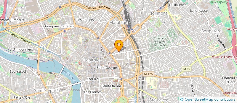 localisation de l'entreprise GOA à TOULOUSE