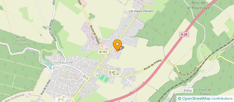 localisation de l'entreprise GOA PATRIMOINE  SAINT-MARTIN-DU-VIVIER