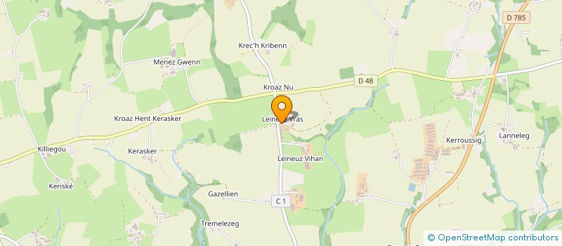 localisation de l'entreprise GOACHET PCCG  PLEYBEN