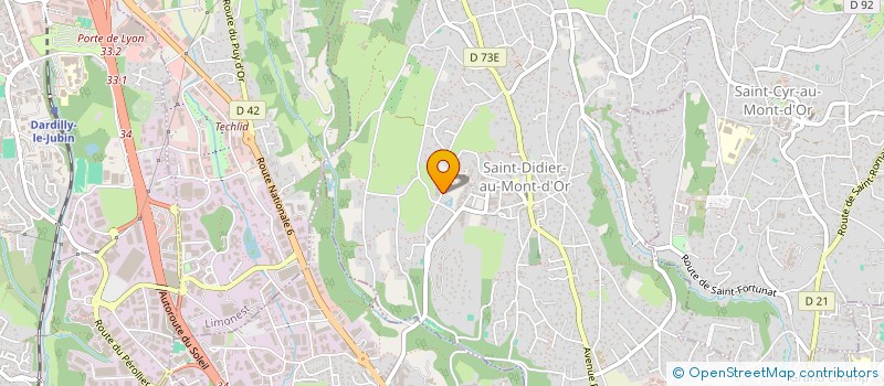 localisation de l'entreprise GOACO  SAINT-DIDIER-AU-MONT-D'OR