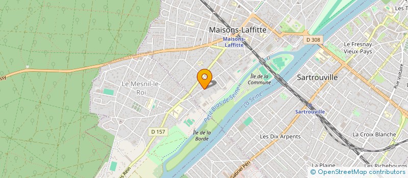 localisation de l'entreprise GOAL  MAISONS-LAFFITTE