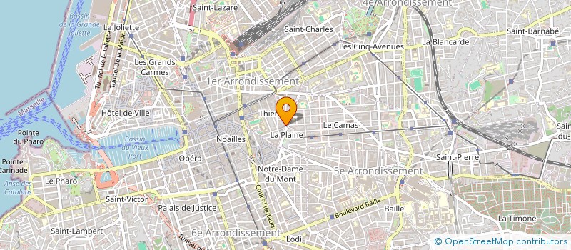 localisation de l'entreprise GOAL VOLANT à MARSEILLE