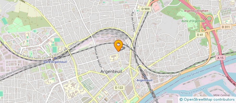 localisation de l'entreprise GOALDEN ADVISORY  ARGENTEUIL