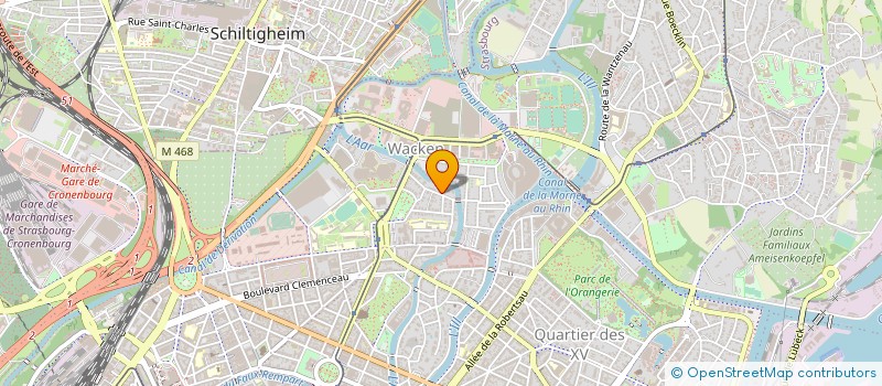 localisation de l'entreprise GOALSAPRO à STRASBOURG