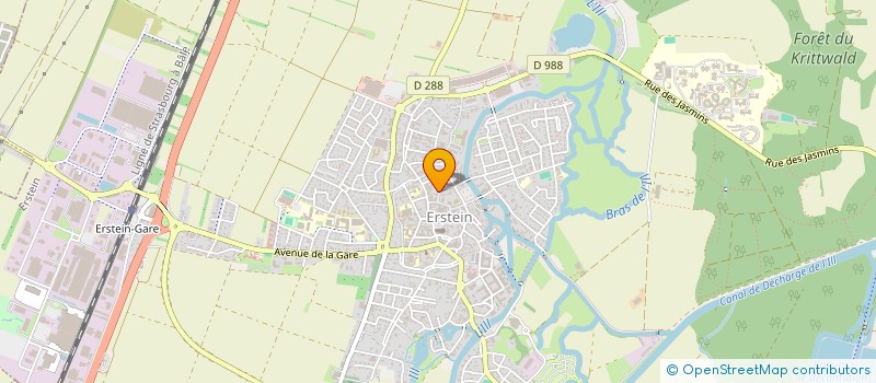 localisation de l'entreprise GOALTIME  ERSTEIN