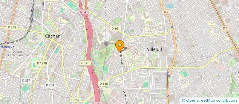 localisation de l'entreprise GOAMANA à VILLEJUIF