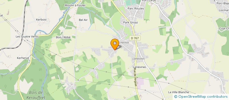 localisation de l'entreprise GOANAG IMMO  PLOUMAGOAR