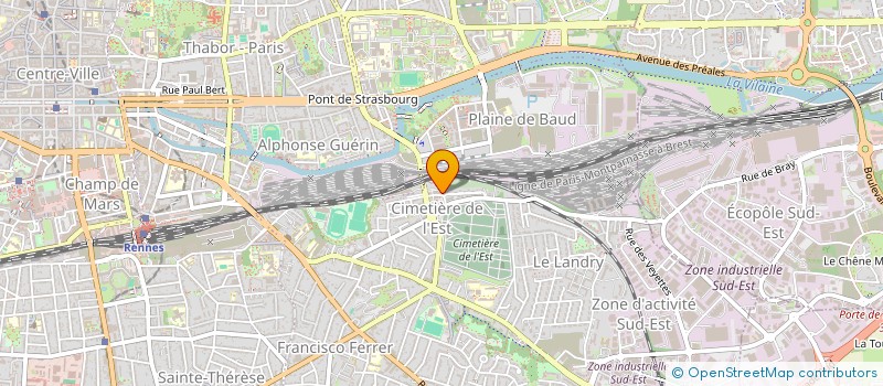 localisation de l'entreprise GOARACHA à RENNES