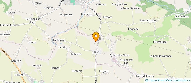 localisation de l'entreprise GOAREM HUELLA  PLONEIS