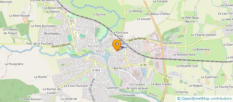 localisation de l'entreprise GOAS PLAT 55  MONTFORT-SUR-MEU