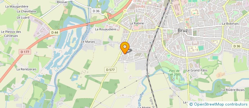 localisation de l'entreprise GOASCOZ  BRUZ