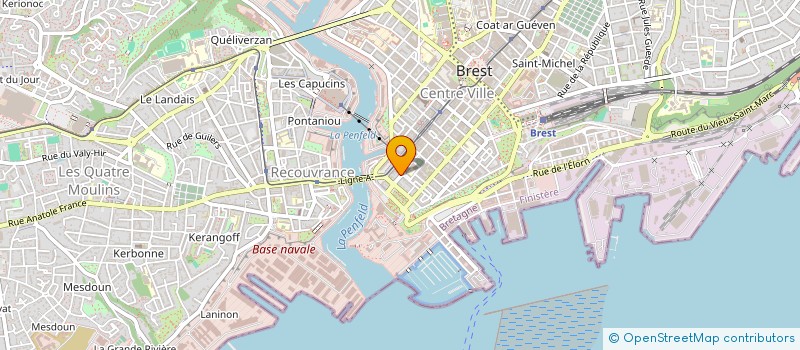 localisation de l'entreprise GOASGUEN à BREST
