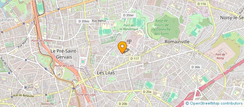 localisation de l'entreprise GOASMAT IT CONSULTING à LES LILAS