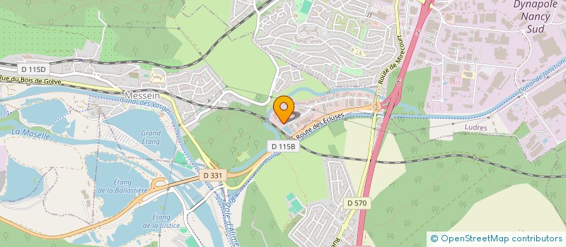 localisation de l'entreprise GOAT ROCKS  MESSEIN