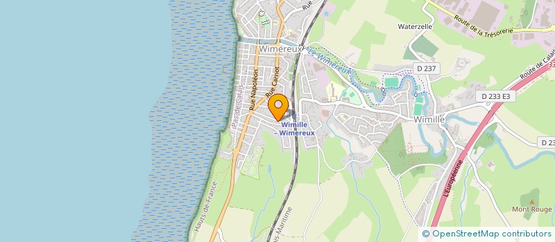 localisation de l'entreprise GOAV  WIMEREUX