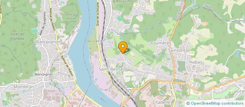 localisation de l'entreprise GOAZEN à BAYONNE