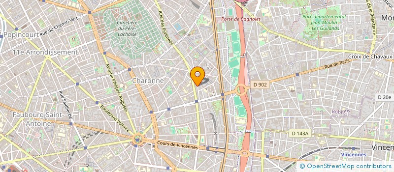 localisation de l'entreprise GOBAN à PARIS