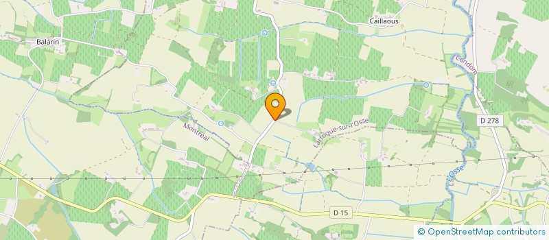 localisation de l'entreprise GOBBINI AGRI à CASTELNAU SUR L'AUVIGNON