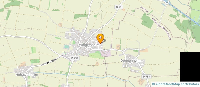 localisation de l'entreprise GOBBO TOITURE  RAON-SUR-PLAINE