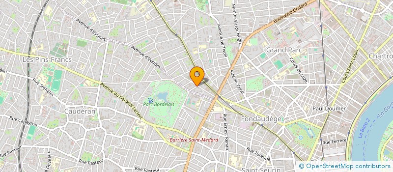 localisation de l'entreprise GOBE BOUSCAT  LE BOUSCAT