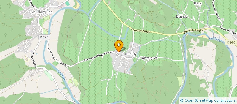 localisation de l'entreprise GOBE SCI  CORNILLON