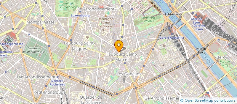localisation de l'entreprise GOBELINS à PARIS