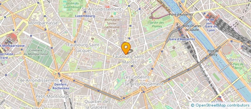 localisation de l'entreprise GOBELINS AUTOMOBILES  PARIS