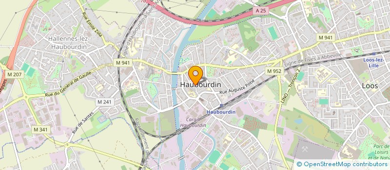 localisation de l'entreprise GOBEMOT  HAUBOURDIN