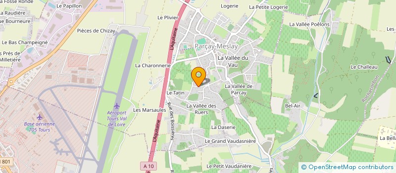 localisation de l'entreprise GOBERT  PARCAY-MESLAY