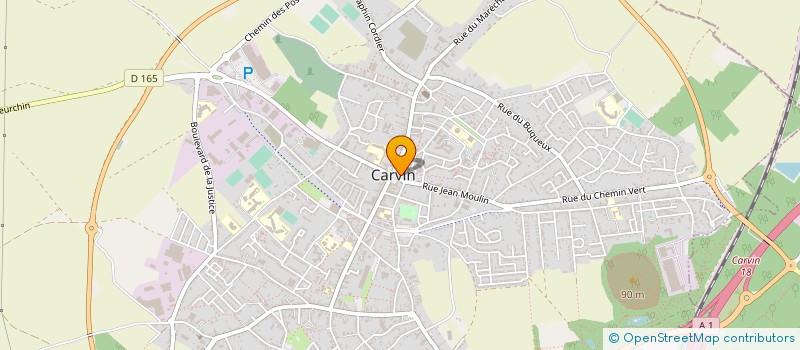 localisation de l'entreprise GOBERT MAGAC OPTIC à CARVIN