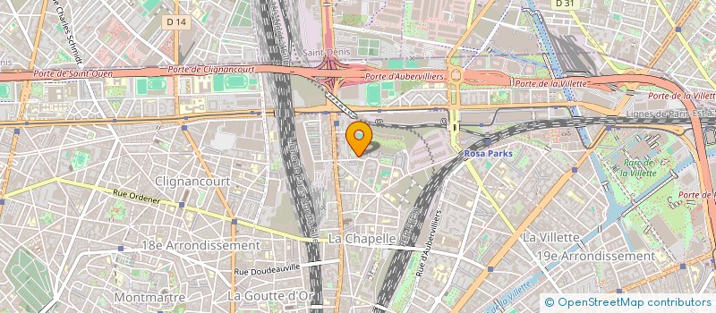 localisation de l'entreprise GOBERT SURVEILLANCE PRIVEE  PARIS