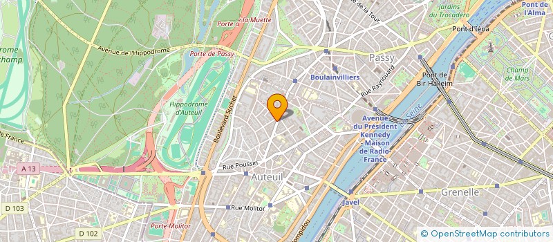 localisation de l'entreprise GOBET ENTREPRISE MARKETING à PARIS