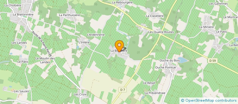 localisation de l'entreprise GOBIN à MAISDON-SUR-SEVRE