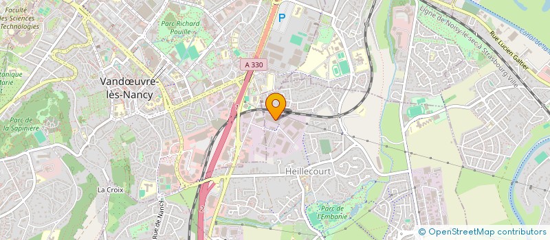 localisation de l'entreprise GOBIN OLLA à HEILLECOURT