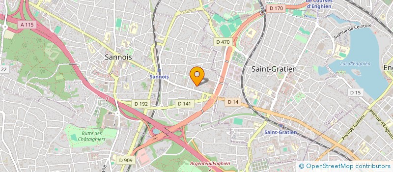 localisation de l'entreprise GOBIND PARIS BAT à SANNOIS