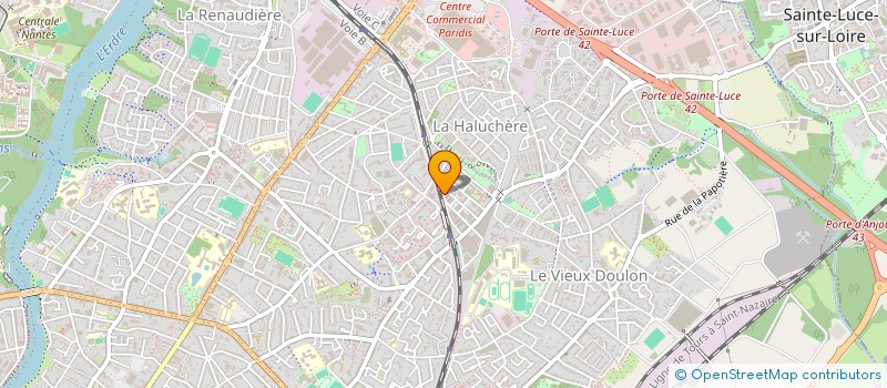 localisation de l'entreprise GOBINDA à NANTES