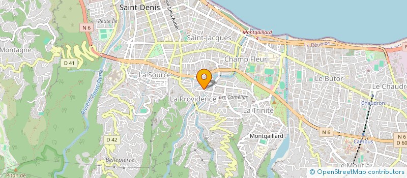 localisation de l'entreprise GOBINDE à SAINT-DENIS