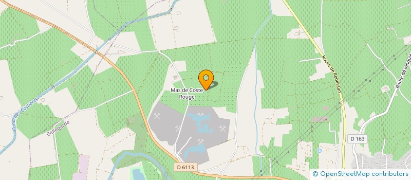 localisation de l'entreprise GOBINET SARL à BELLEGARDE