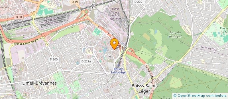 localisation de l'entreprise GOBLESS à BOISSY-SAINT-LEGER
