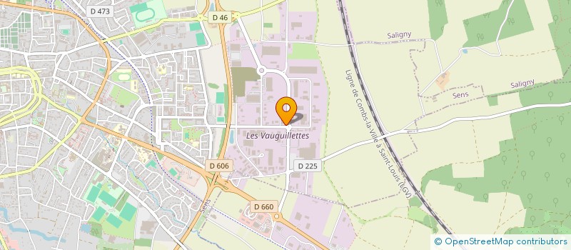 localisation de l'entreprise GOBLUE  SENS