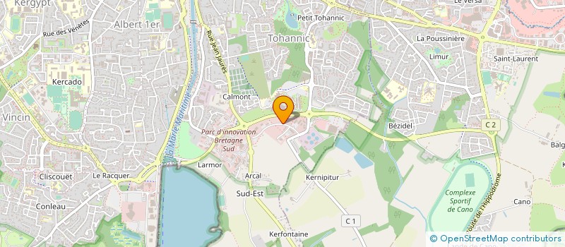 localisation de l'entreprise GOBOCOM à VANNES