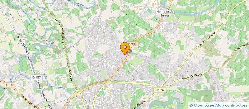 localisation de l'entreprise GOBREI à CARPENTRAS